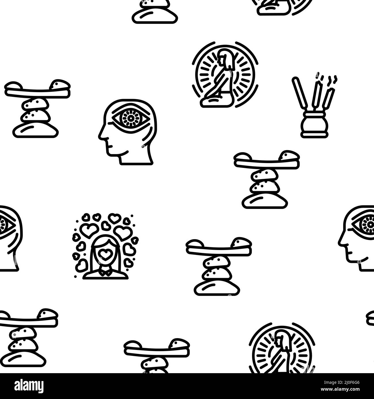 Transcendental pattern Stock Vector Images - Alamy