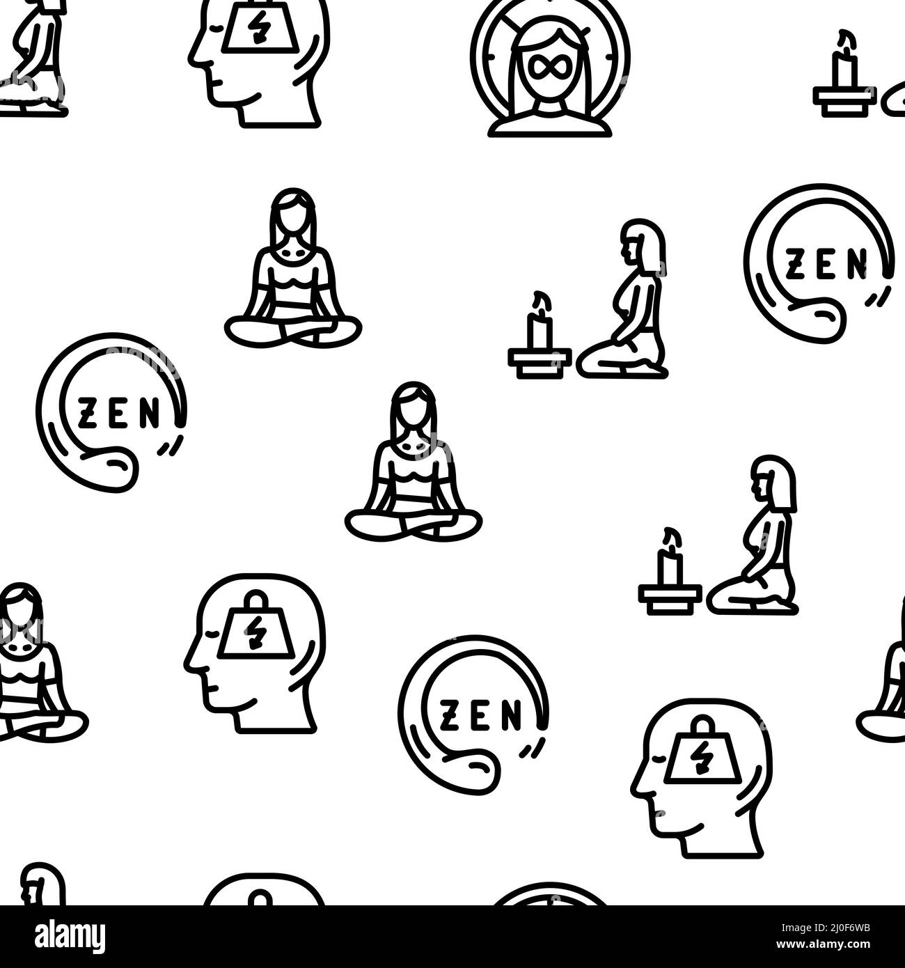 Transcendental pattern Stock Vector Images - Alamy