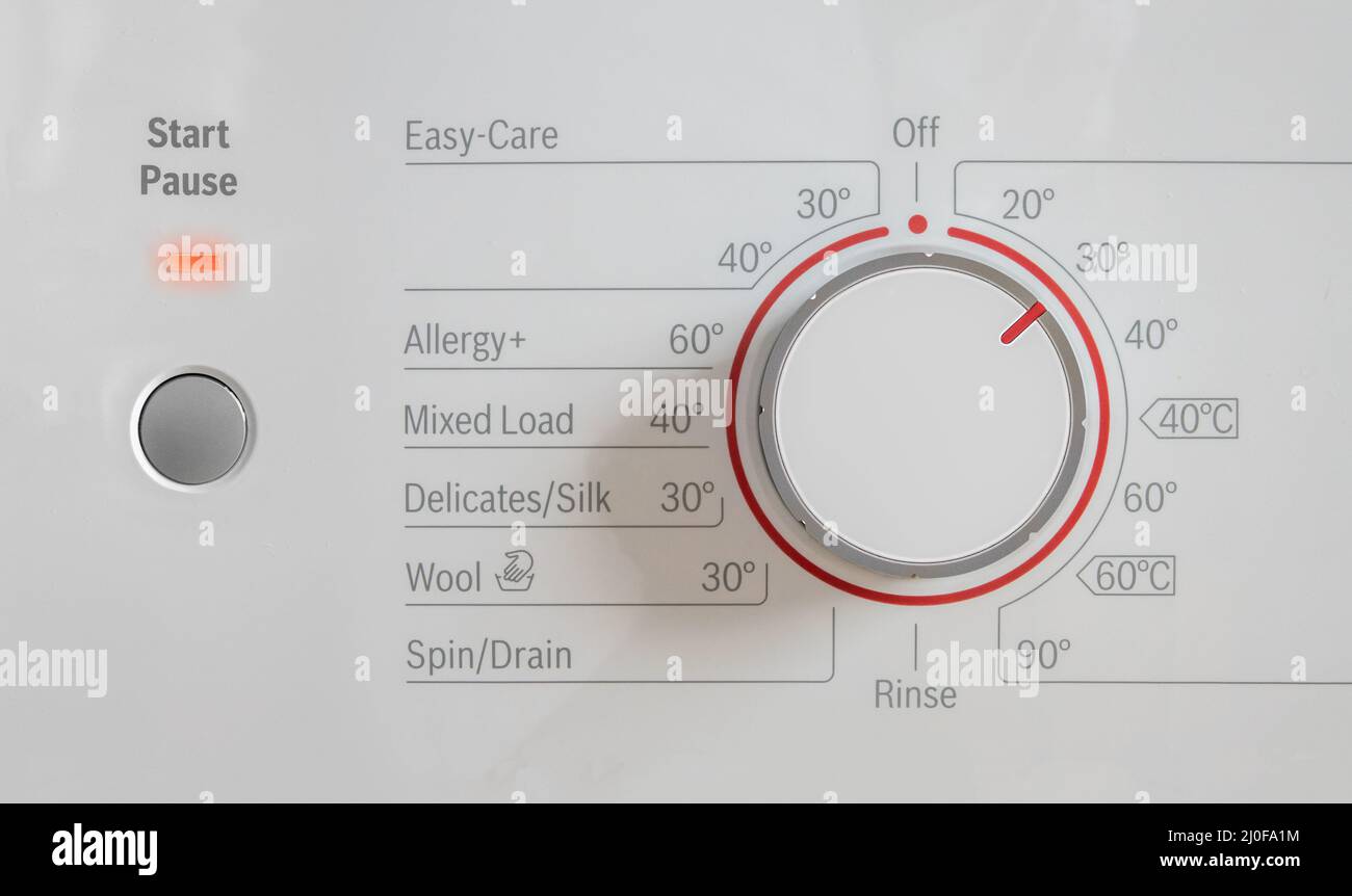 Eco Washing Machine Stock Photo Alamy