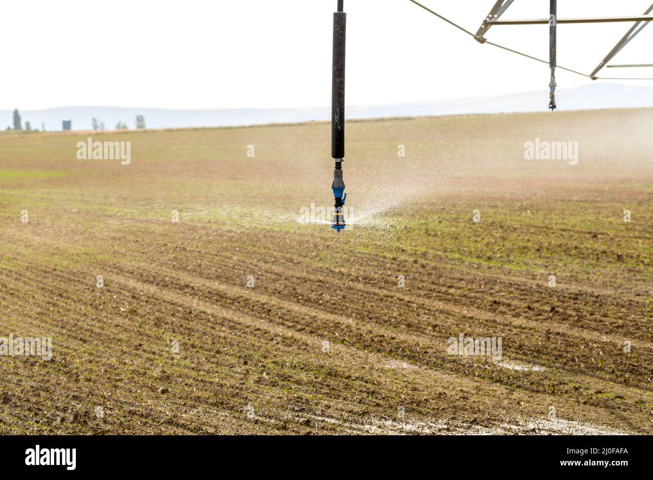 Center pivot irrigation system Stock Photo - Alamy
