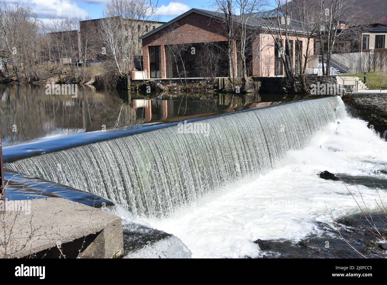 Fishkill Overlook Falls in Beacon, New York Stock Photo Alamy