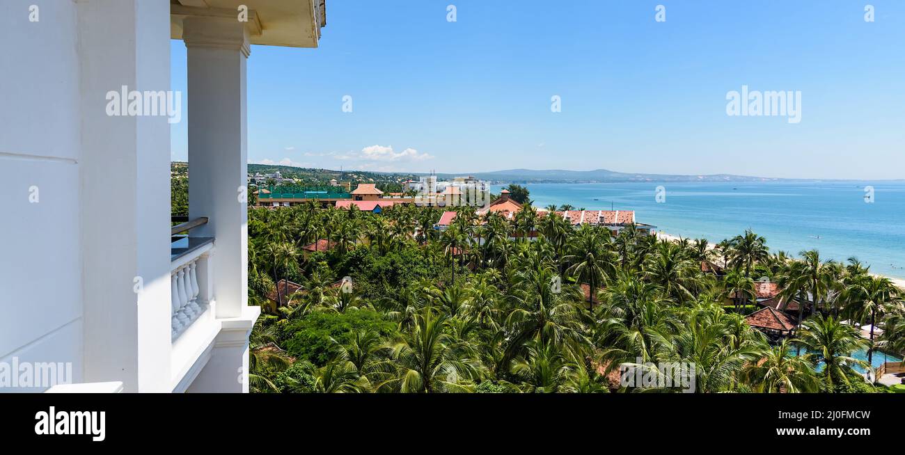 View from hotel balcony hi-res stock photography and images - Alamy