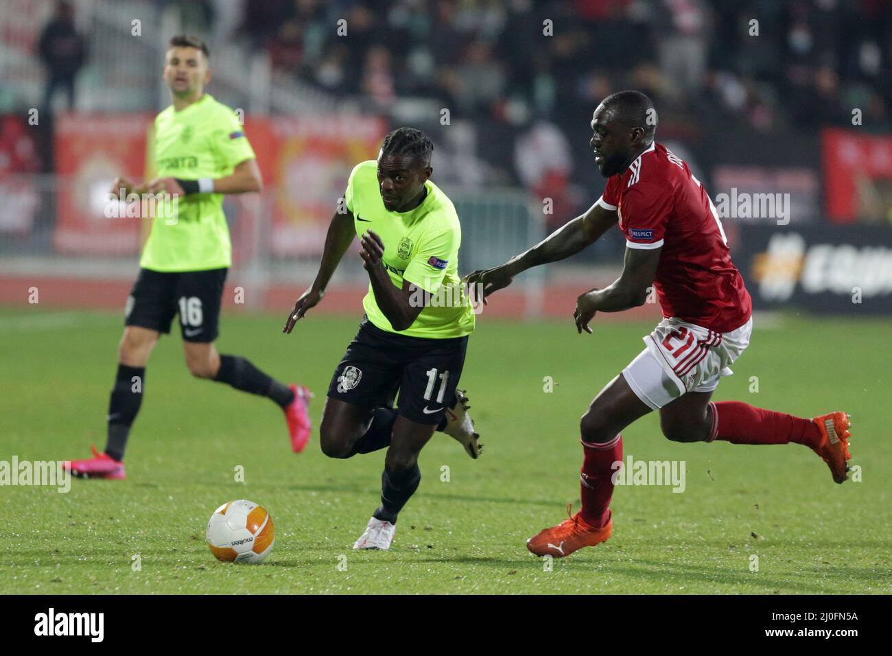 PFC CSKA-Sofia vs CFR 1907 Cluj Stock Photo - Alamy