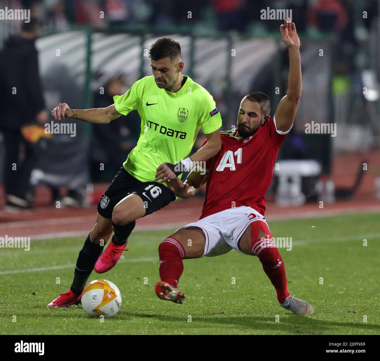 PFC CSKASofia vs CFR 1907 Cluj Stock Photo Alamy