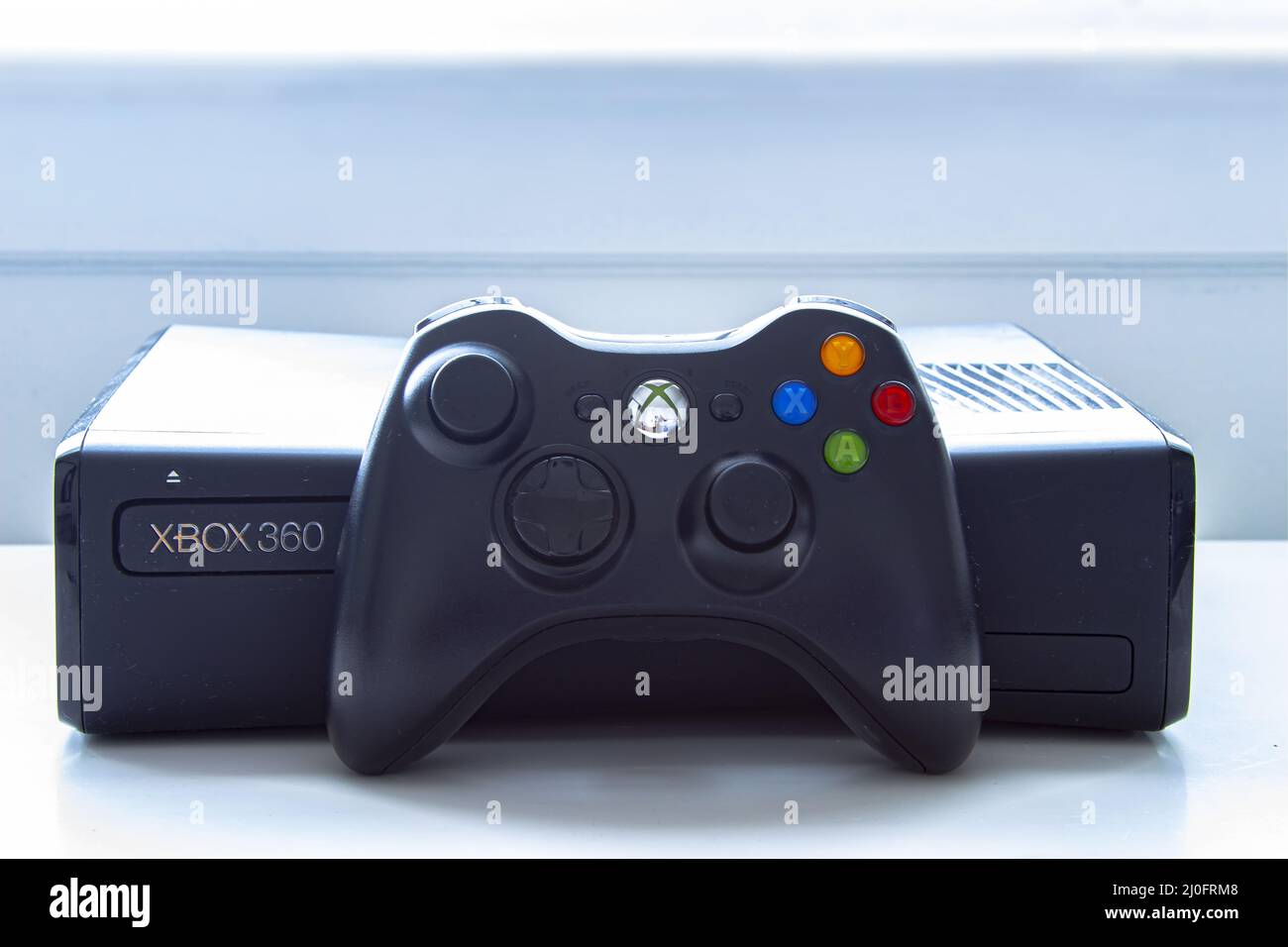 Xbox 360 console Cut Out Stock Images & Pictures - Alamy