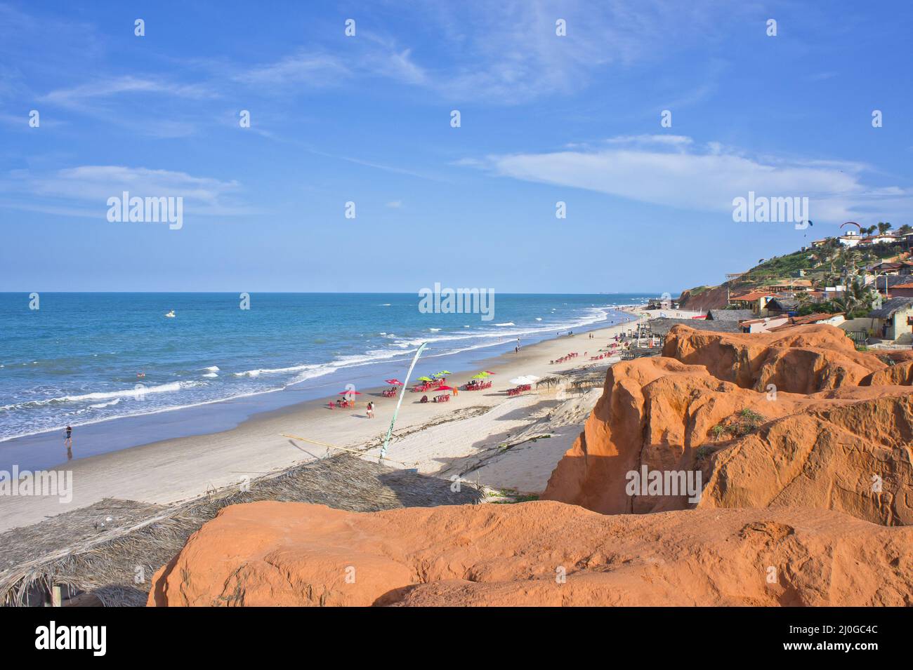 Canoa Quebrada, Tropical beach view, Fortaleza, Brazil, South America