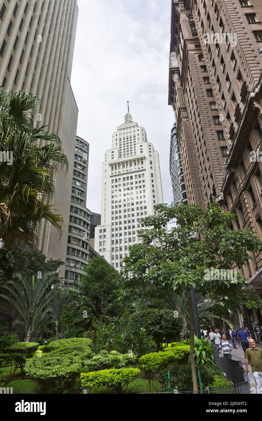 Sao Paulo, Modern city street view, Brazil, South America Stock Photo Alamy