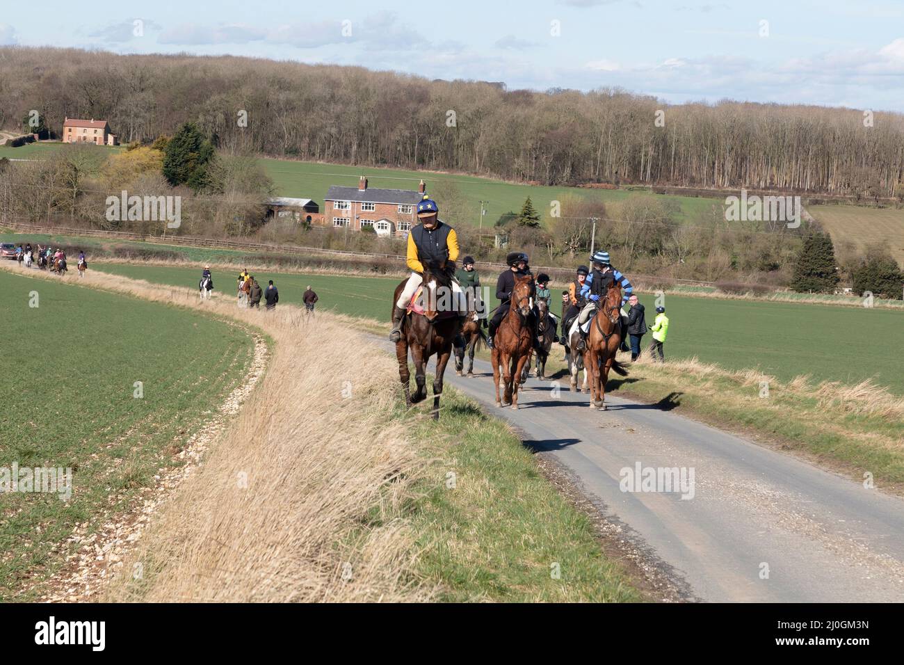 2022 Kiplingcotes Horse Race Stock Photo Alamy