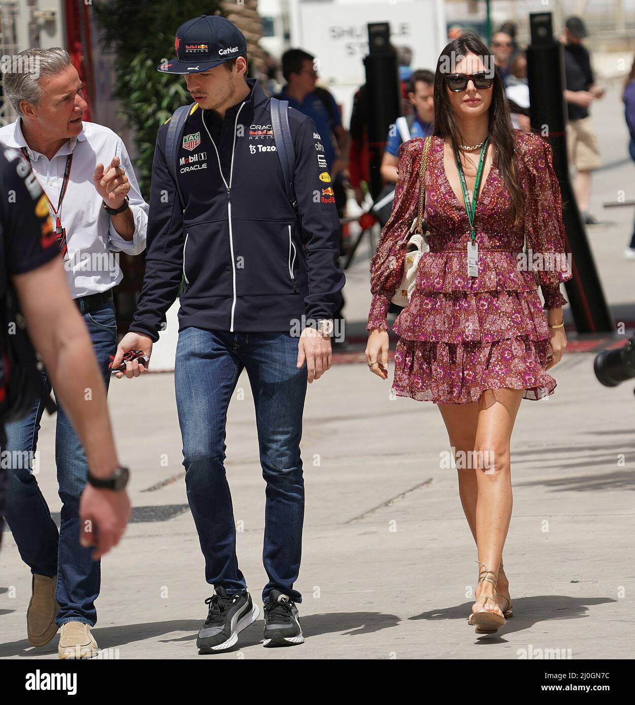 F1 ace Max Verstappen and girlfriend Kelly Piquet land in Sardinia by  private jet following his eighth straight victory at the Belgian Grand Prix