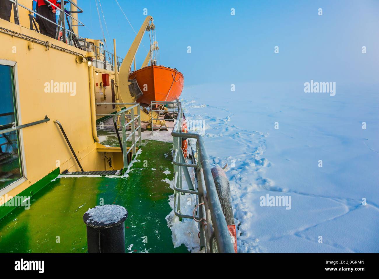 Arctic in winter Stock Photo