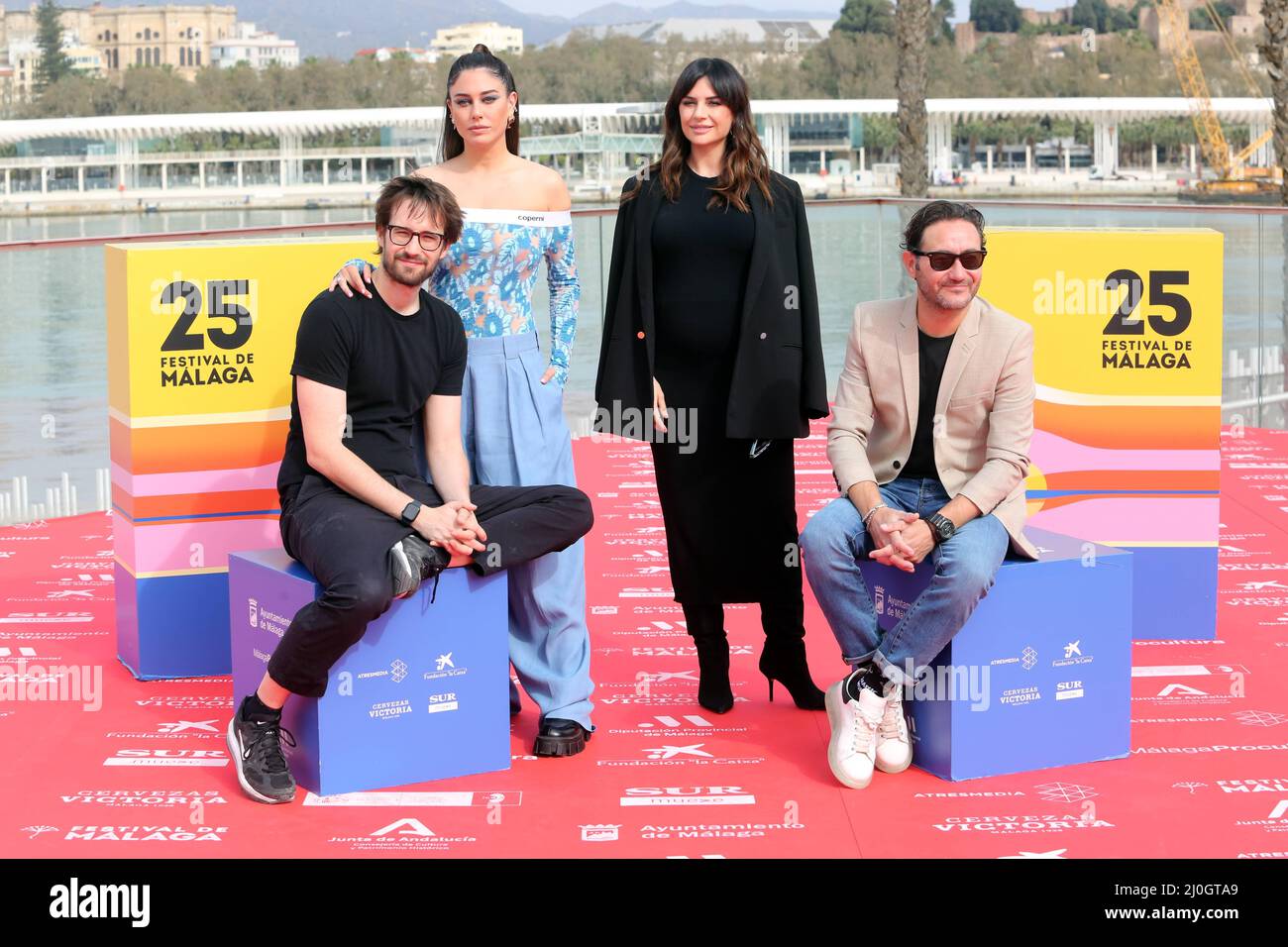 Malaga, Spain. 19th Mar, 2022. Actress Blanca Suarez at photocall film