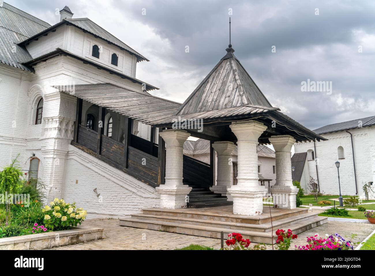 Sviyazhsk/Russia-05.07.2020:The Sviyazhsk mail monastery in Tatarstan Stock Photo