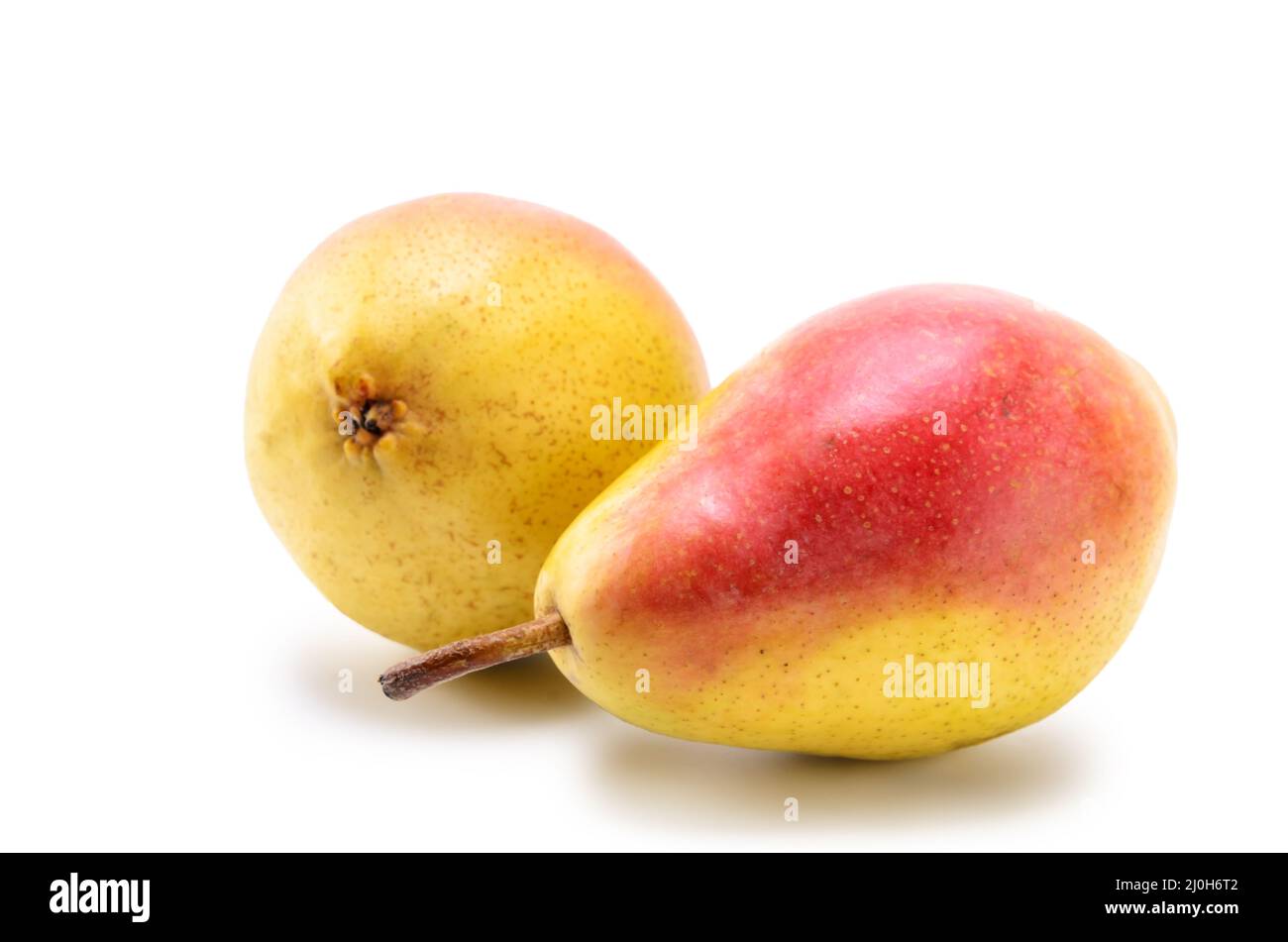 Ripe sweet juicy pear Cut Out Stock Images & Pictures - Alamy