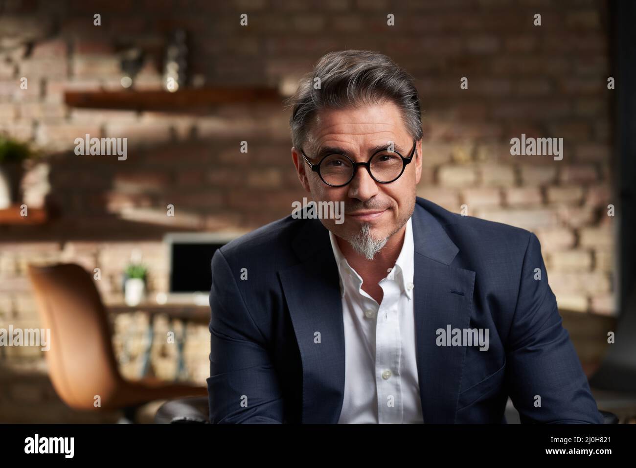 Portrait older man white hi-res stock photography and images - Alamy