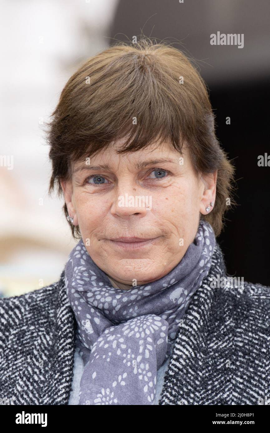 Monaco. 19th Mar, 2022. HSH the Princess Stephanie of Monaco and Mrs