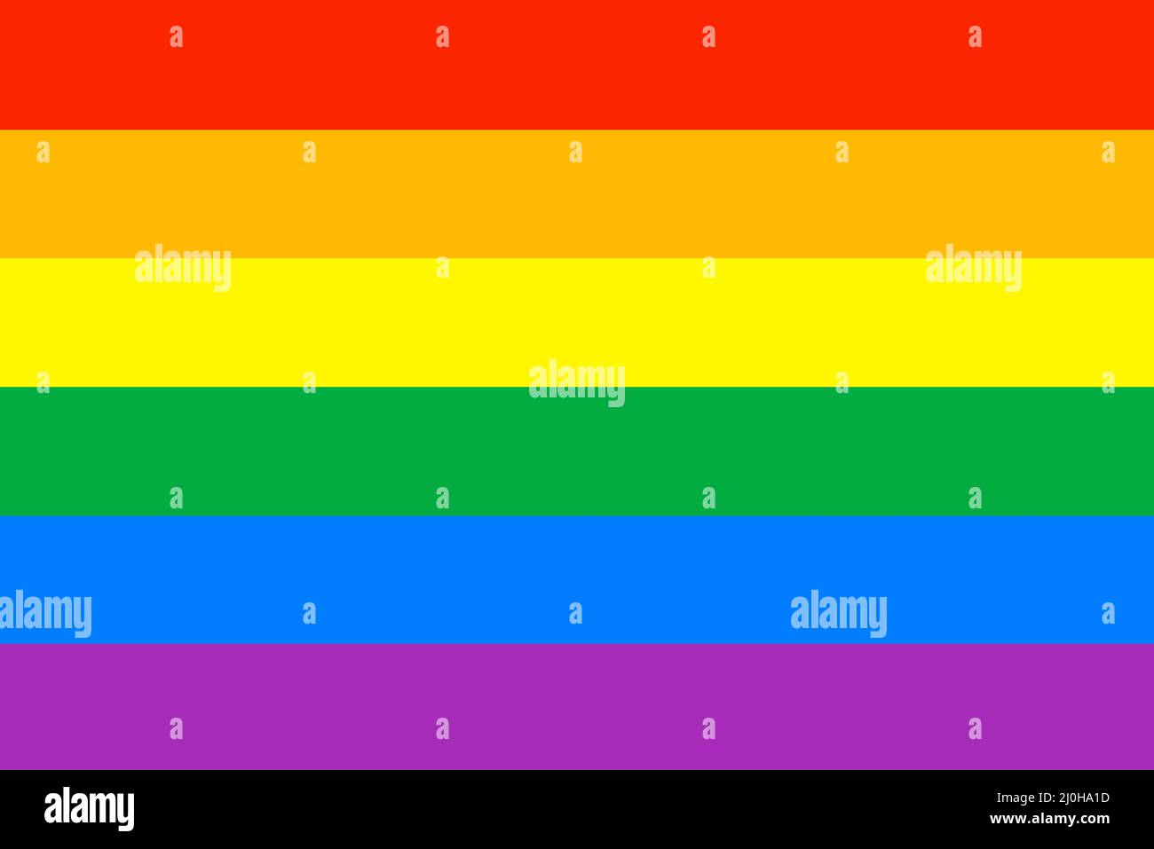 LGBT rainbow flag Stock Photo