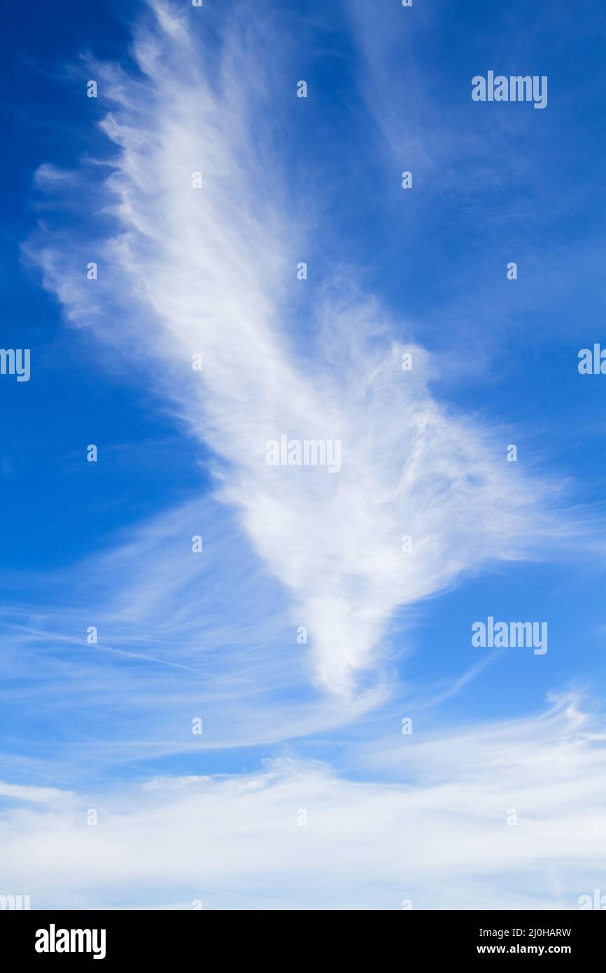 Cirrus clouds Stock Photo