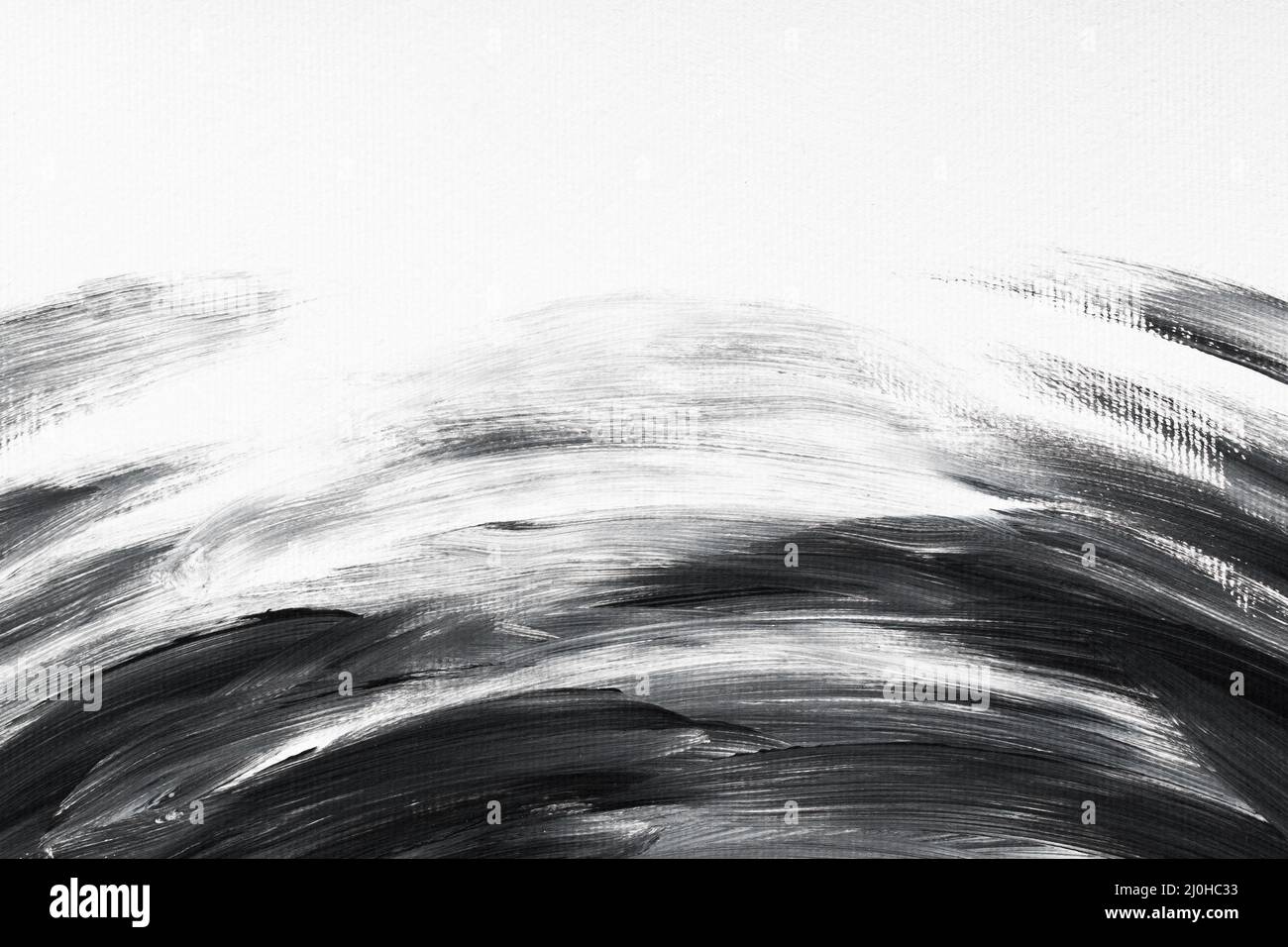 art gray monochrome painted bacground texture Stock Photo