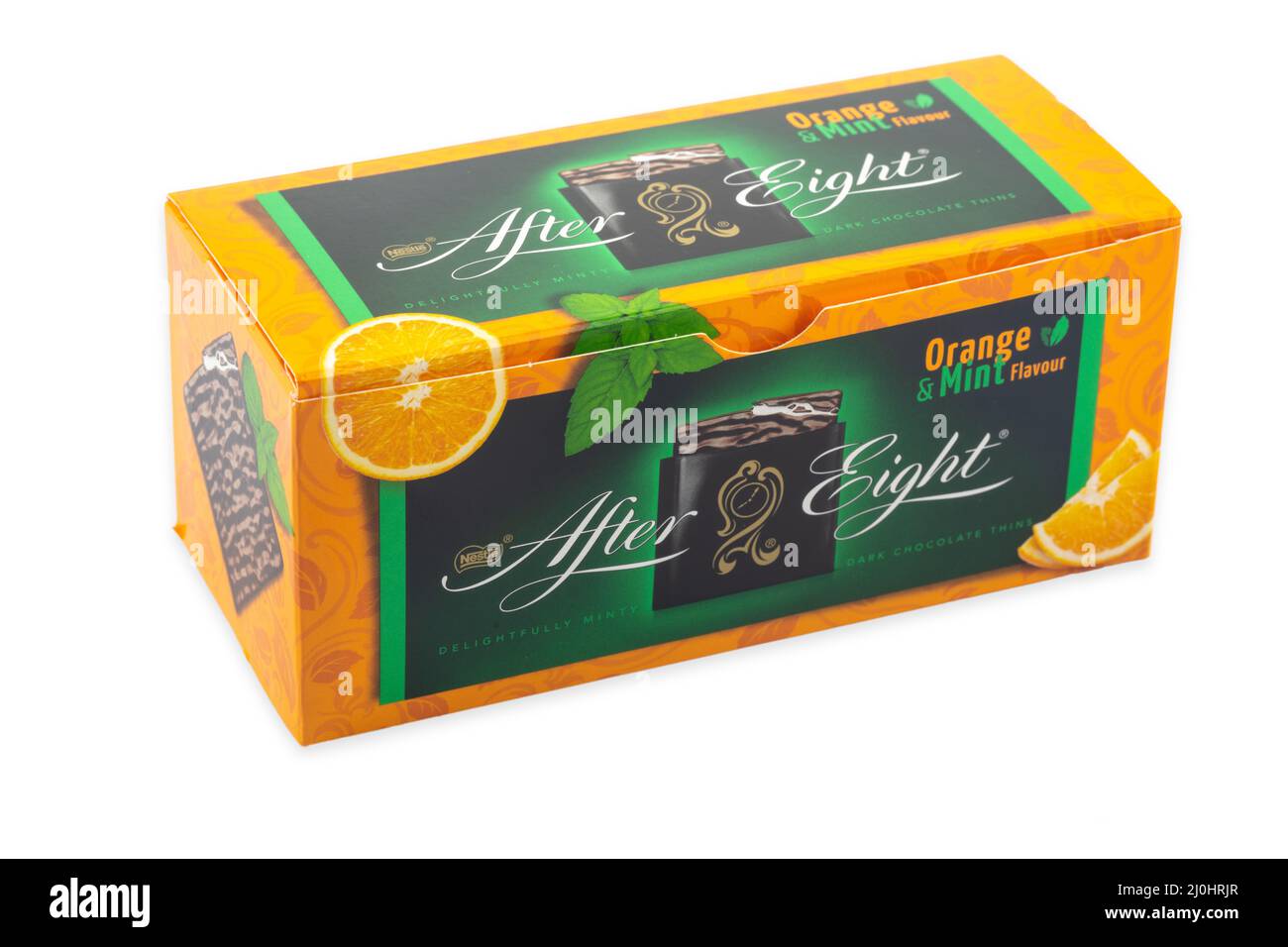 Box of after eight mints hi-res stock photography and images - Alamy