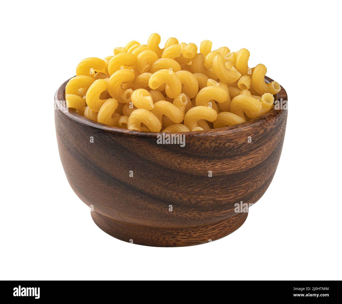 Cellentani pasta isolated on white background with clipping path Stock ...
