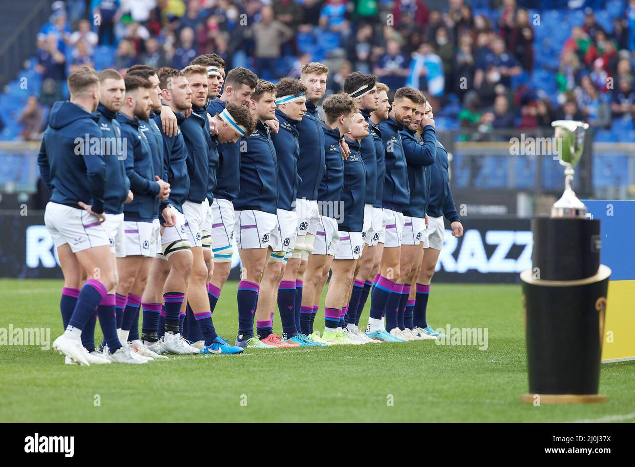6 nations 2022 rugby italy hi-res stock photography and images - Alamy