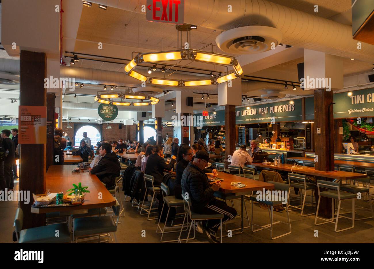 Time Out Market New York in DUMBO Brooklyn NYC Stock Photo Alamy
