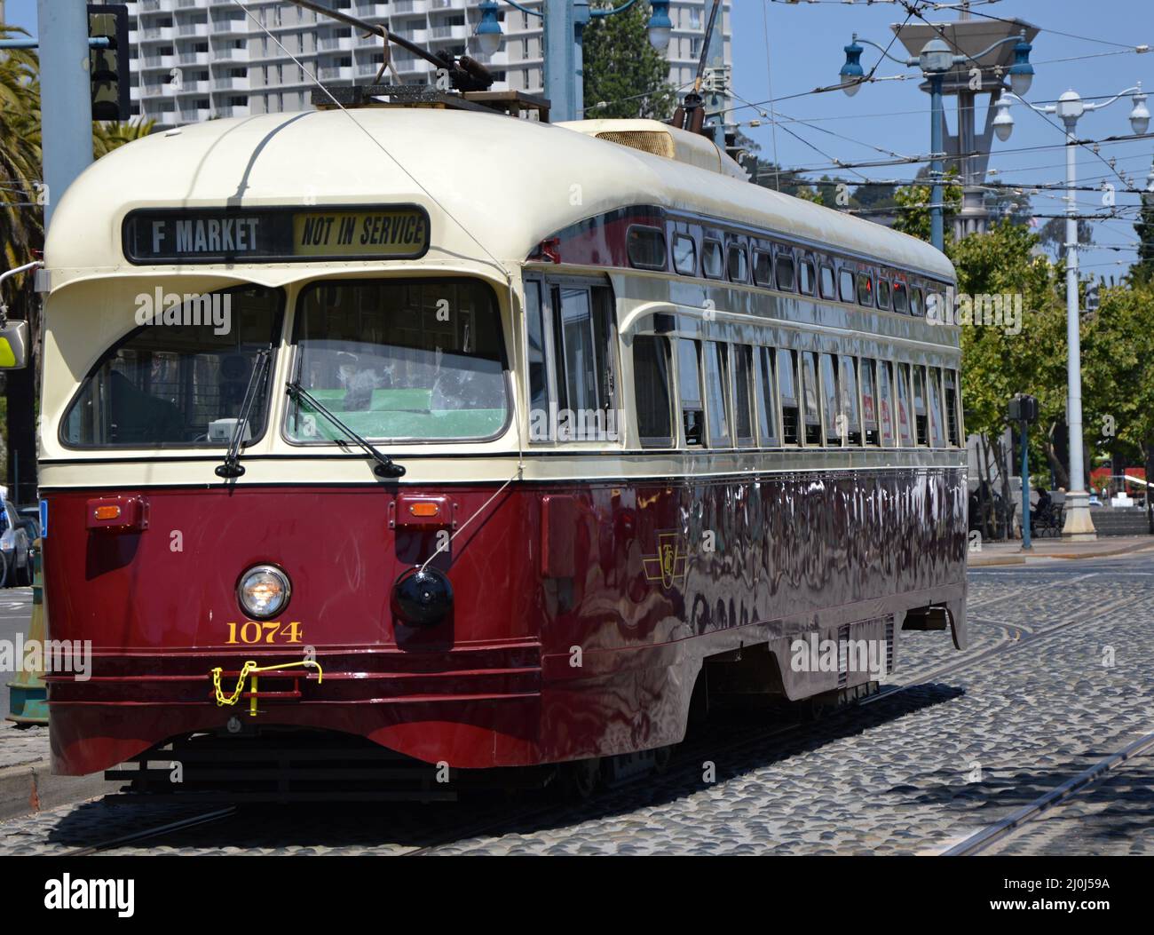 Historical Street Car in San Francisco, California Stock Photo - Alamy