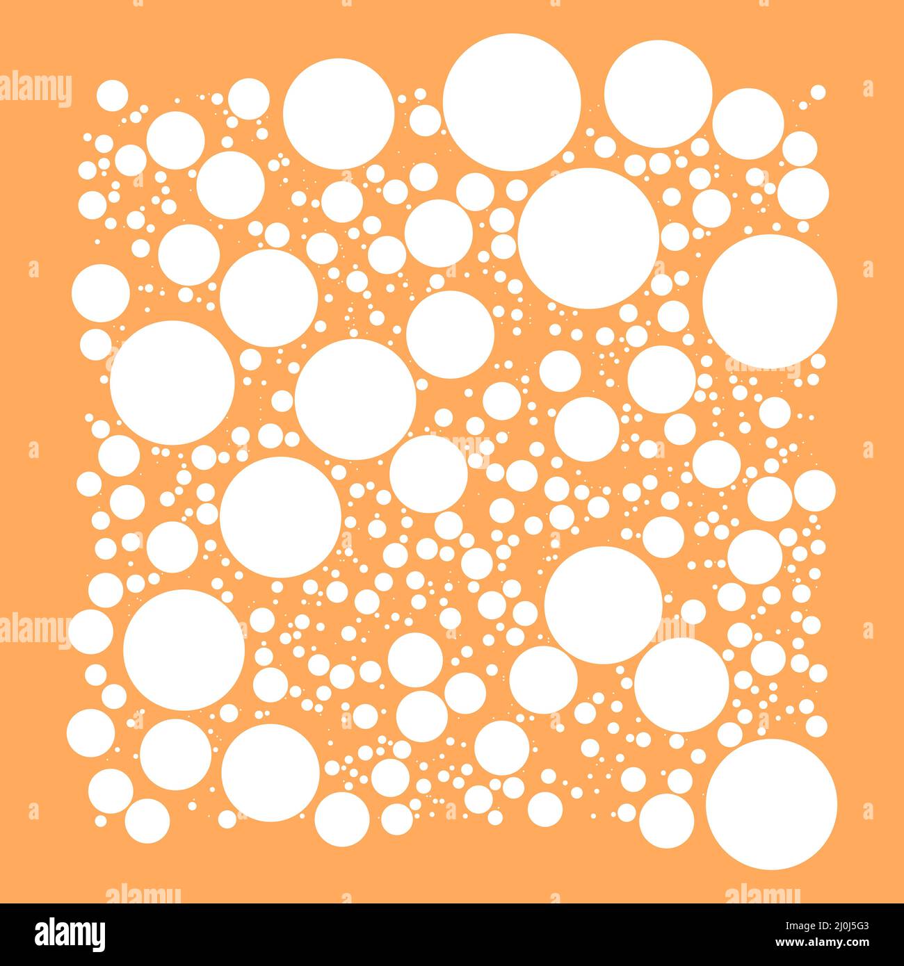 Random circles vector pattern, texture - stock vector illustration ...