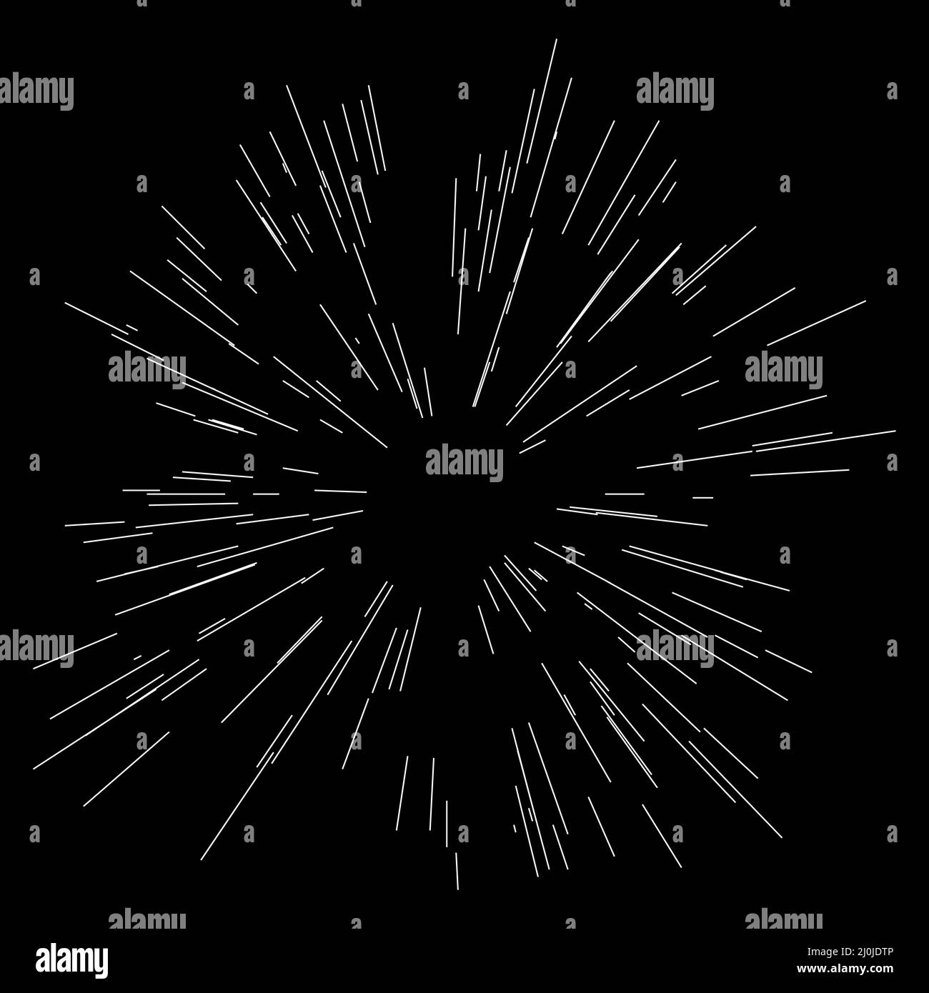 Radiate Lines, Rays, Beams. Radiating, Radial Sun, Starburst With 