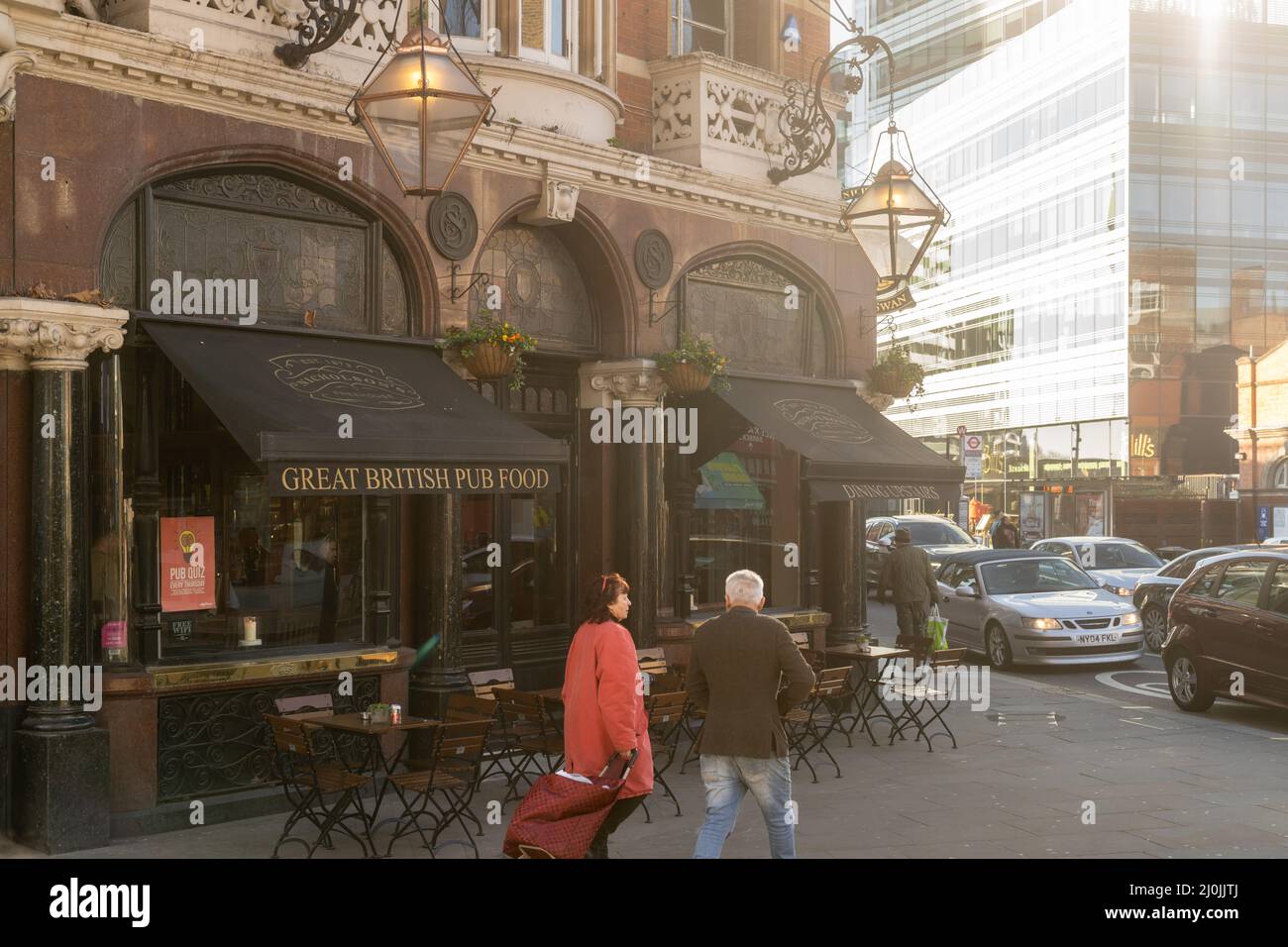 King Street, Hammersmith, london, england Stock Photo Alamy