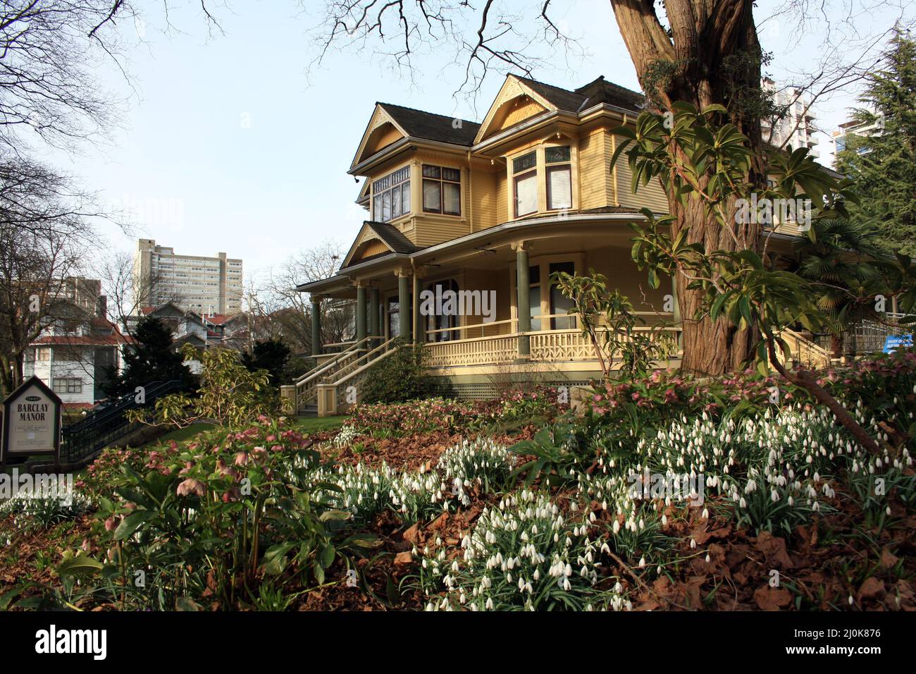 Heritage wooden house in downtown Vancouver, British Columbia, Canada Stock Photo Alamy