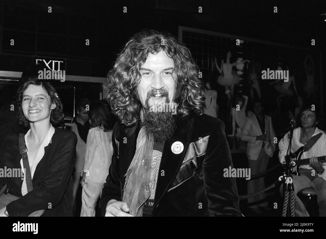 Billy Connolly at the new Stringfellows in Covent Garden
