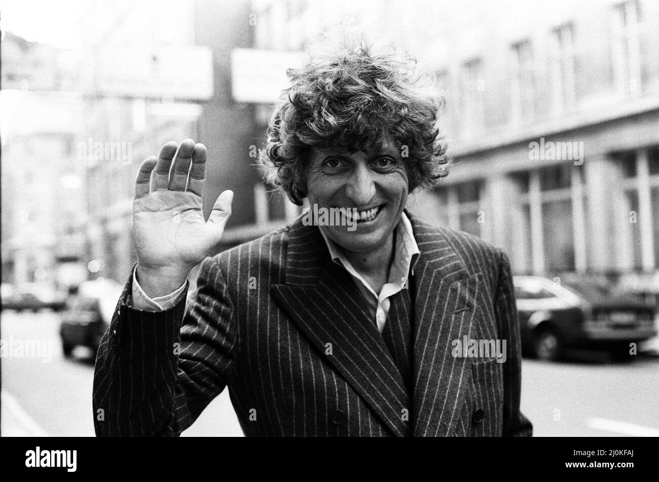 Actor Tom Baker. 24th October 1980 Stock Photo Alamy
