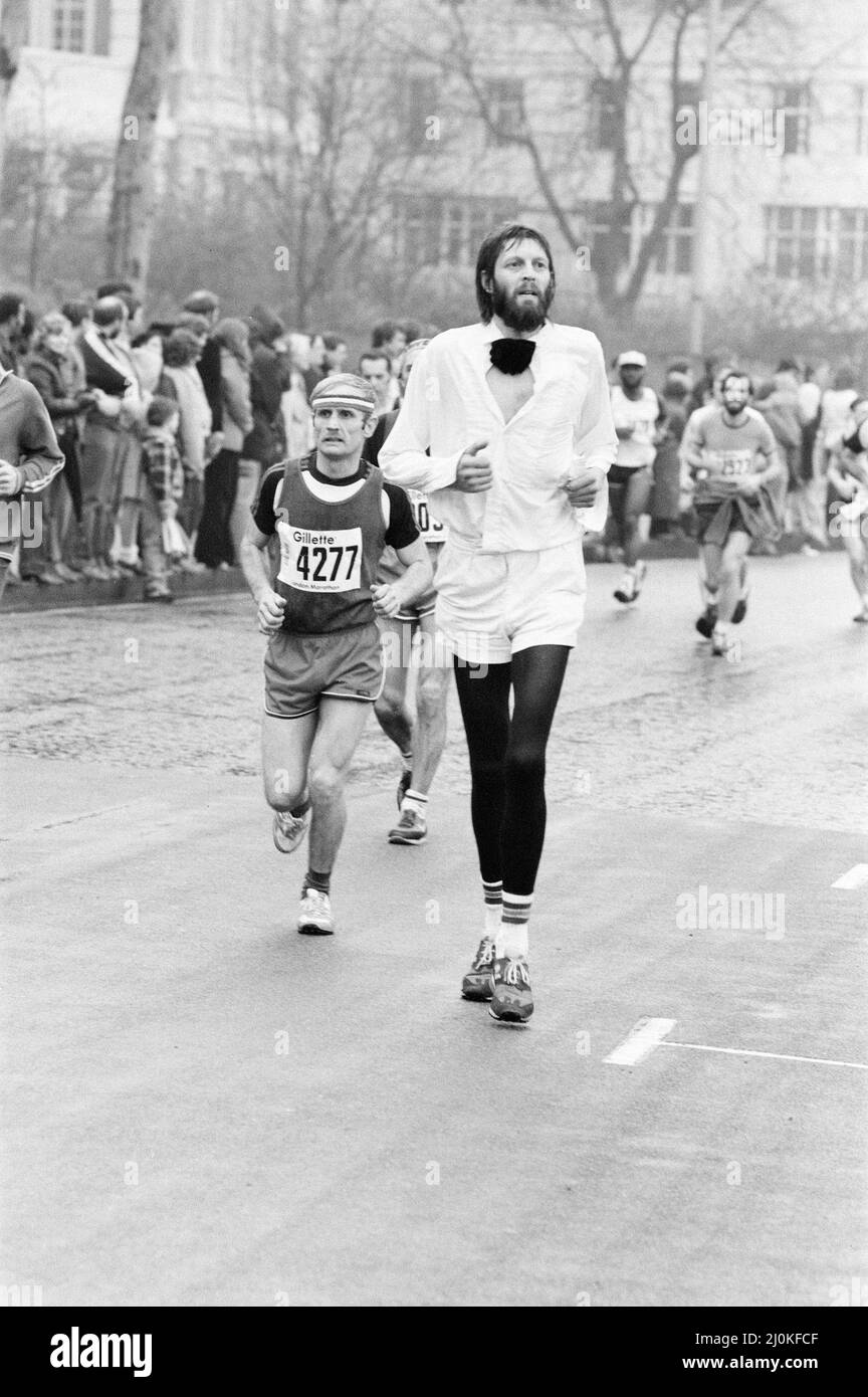 London Marathon 1981, Sponsored by Gillette, Sunday 29th March 1981 ...