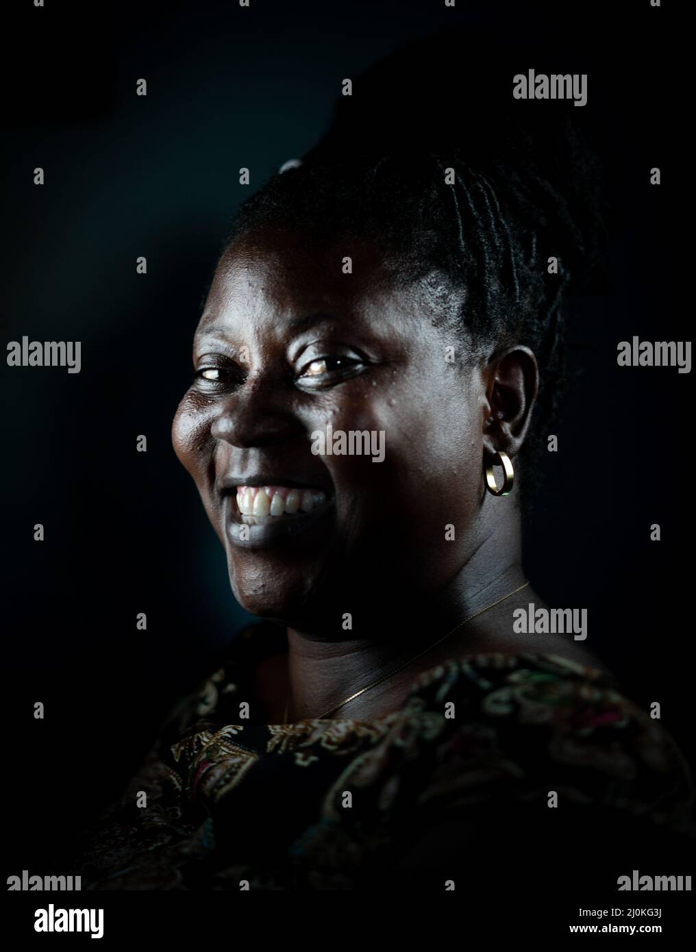 Elderly black african woman middle hi-res stock photography and images ...