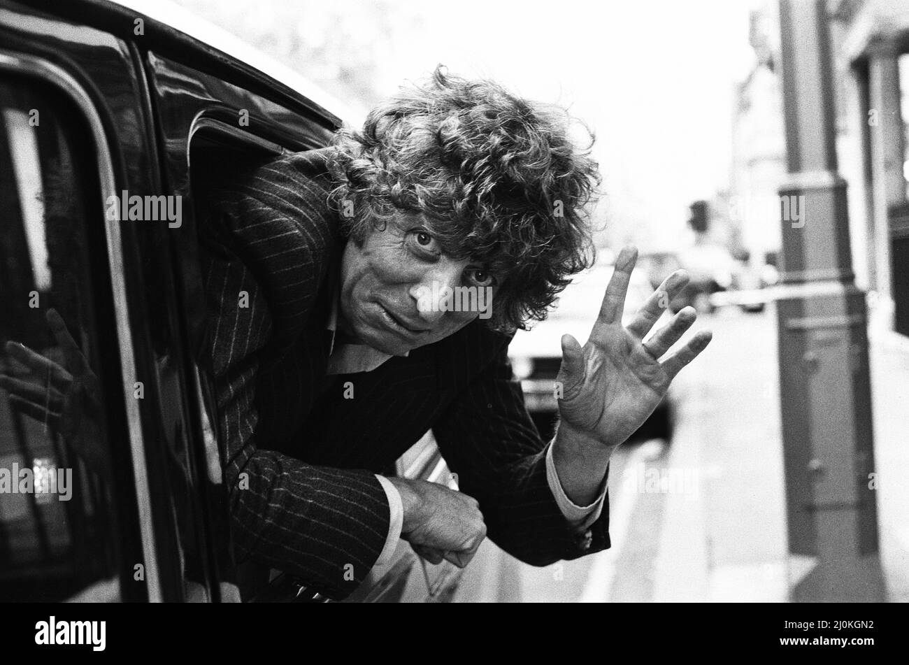 Actor Tom Baker. 24th October 1980 Stock Photo Alamy