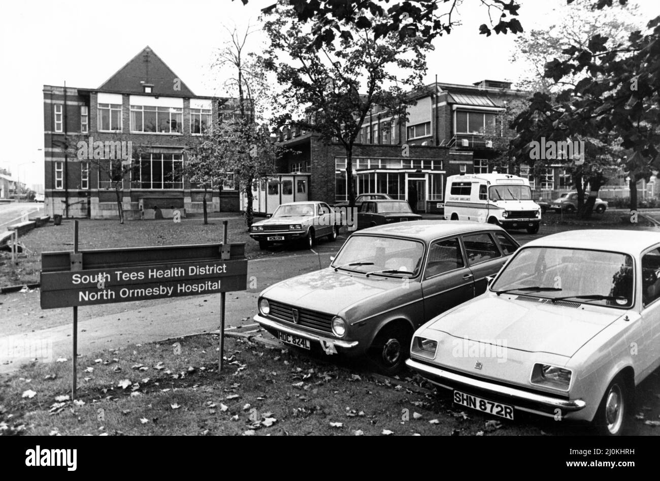 North Ormesby Hospital. 23rd October 1980 Stock Photo Alamy