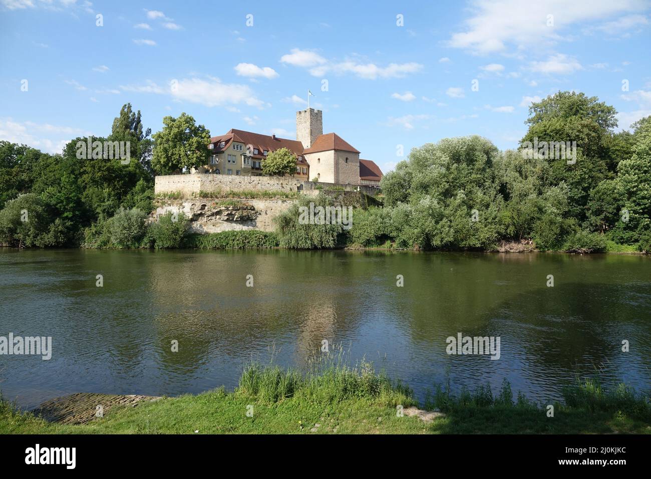 Count's castle in Lauffen am Neckar Stock Photo - Alamy