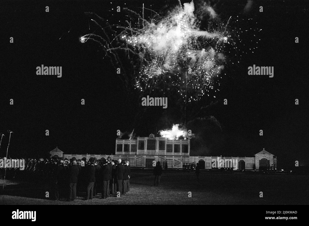 The firework show watched by half a million people in London's Hyde