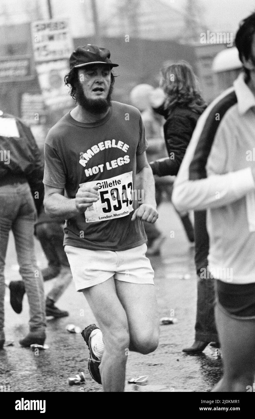 1981 Gillette London Marathon High Resolution Stock Photography and ...