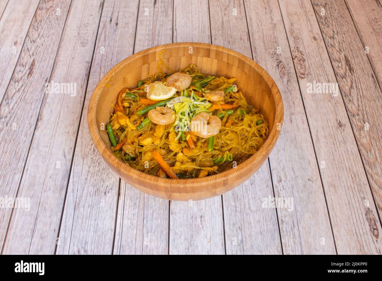Chicken Sotanghon Soup is a Filipino version of Chicken Noodle Soup