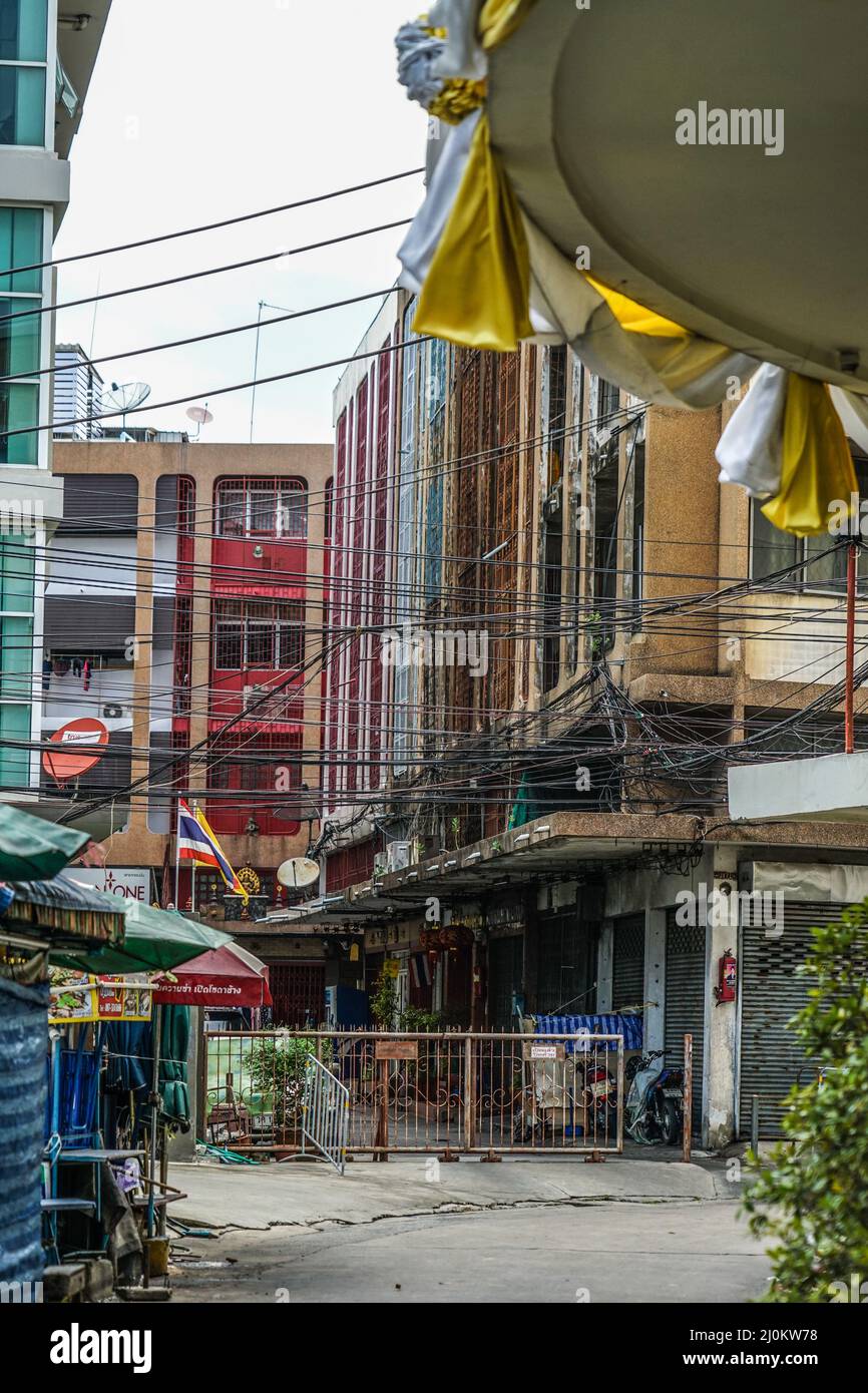 Streets of Thailand Bangkok center Stock Photo Alamy