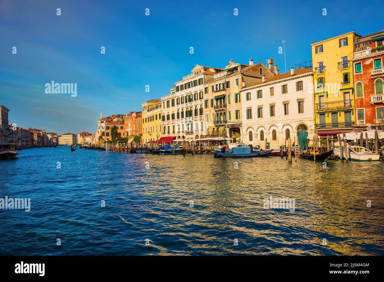 The Grand Canal on a sunny day Stock Photo