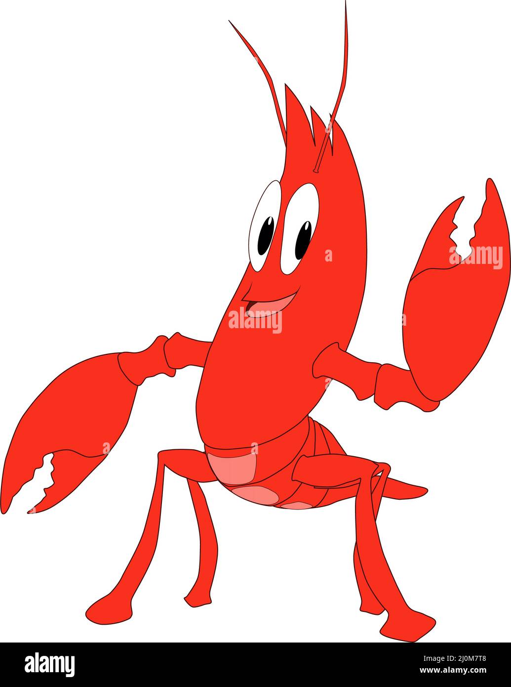 Cartoon of a lobster Stock Photo - Alamy Cartoon of a lobster Stock Photo - Alamy