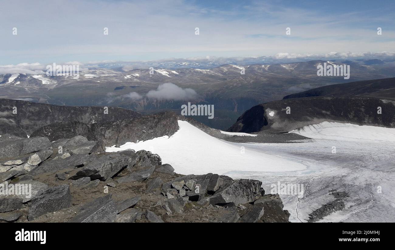 Galhøpiggen, Norway Stock Photo