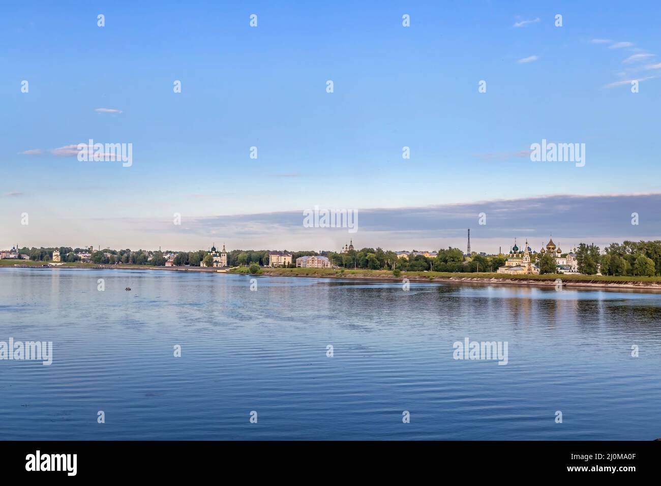 View of Uglich, Russia Stock Photo