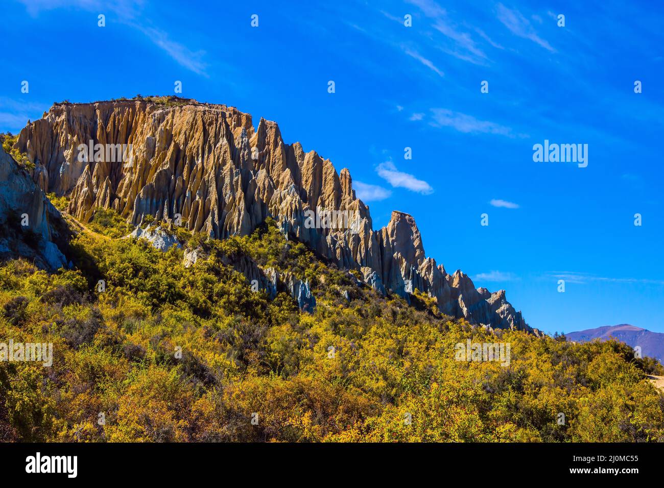 Grandiose natural land formations Stock Photo