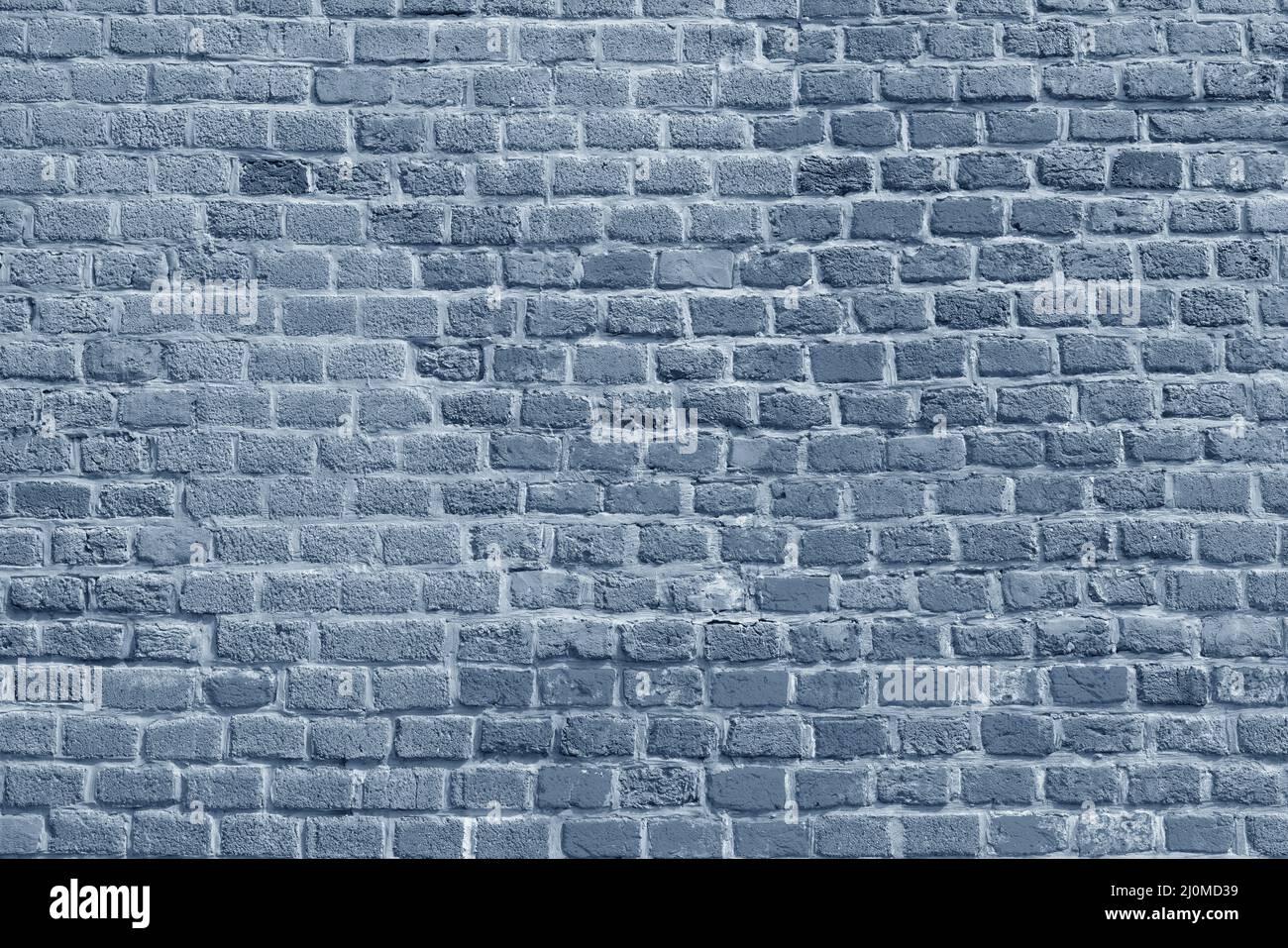 The background of the old gray brick wall for design interior Stock