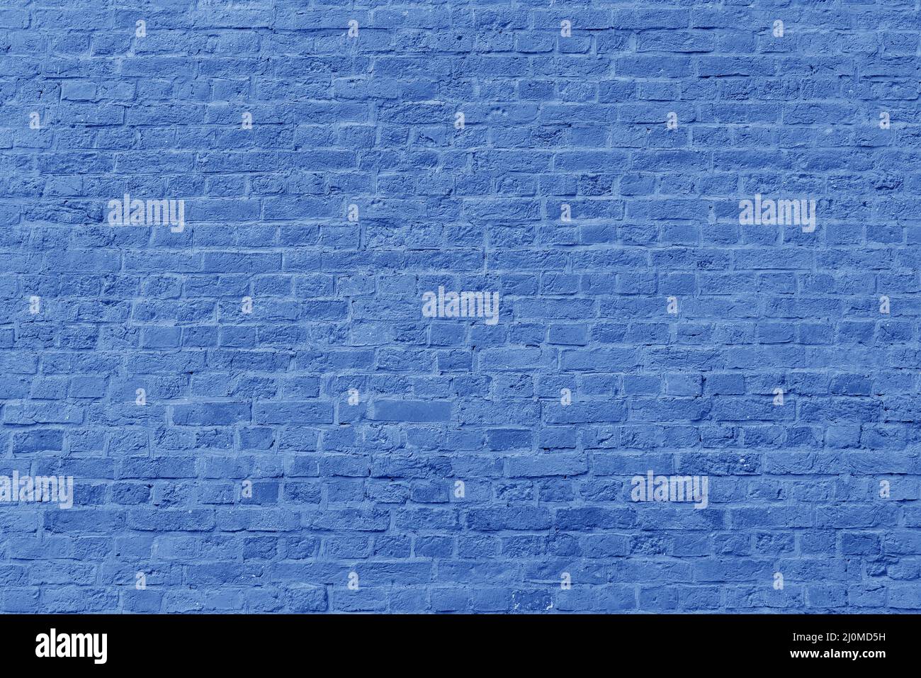 Blue brick building wall. Interior of a modern loft. Background for ...