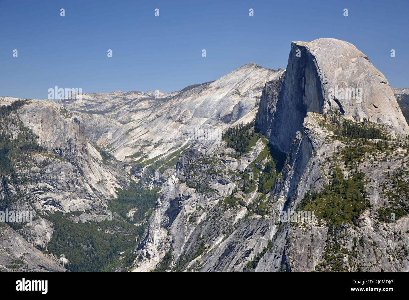 Rock in Yosemite National Park, California Stock Photo